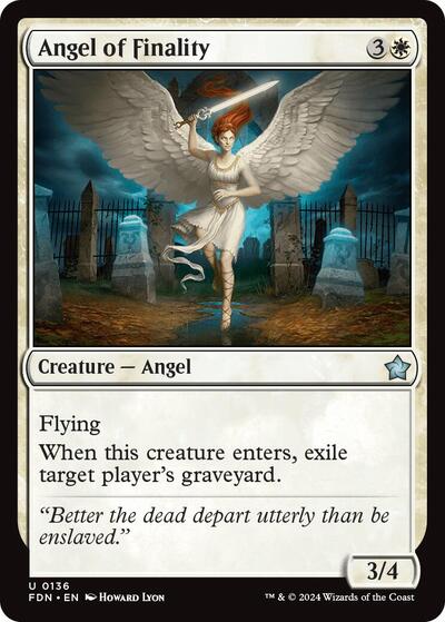 Angel of Finality (Foundations) Light Play