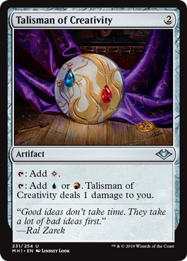 Talisman of Creativity (Modern Horizons) Light Play Foil