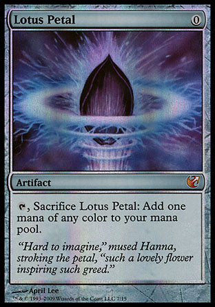 Lotus Petal (From the Vault: Exiled) Light Play Foil