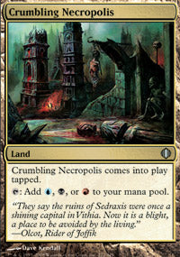 Crumbling Necropolis (Shards of Alara) Light Play Foil