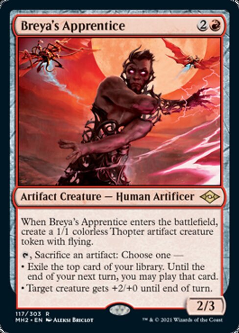 Breya's Apprentice (Modern Horizons 2) Light Play Foil