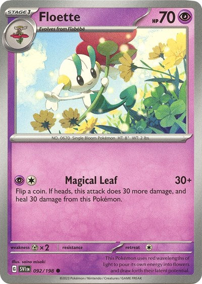 Floette (Scarlet and Violet: Base Set) Light Play