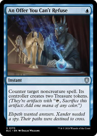 An Offer You Can't Refuse (Commander: Bloomburrow) Light Play