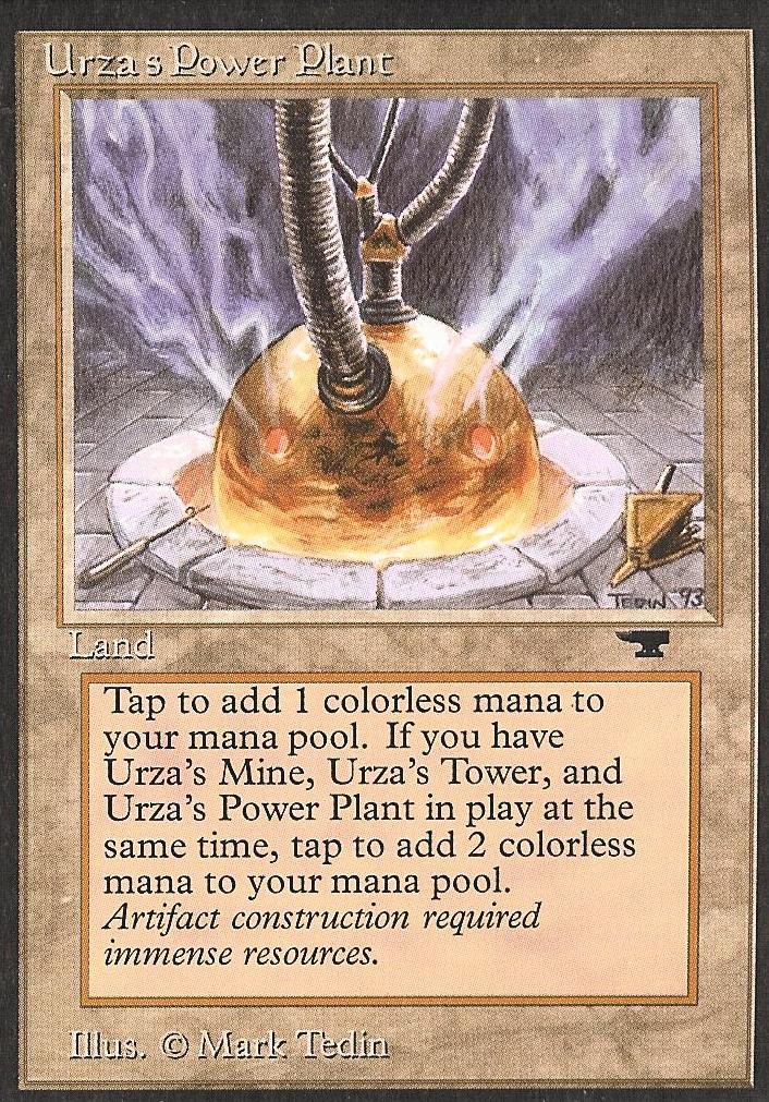 Urza's Power Plant (Sphere) (Antiquities) Medium Play