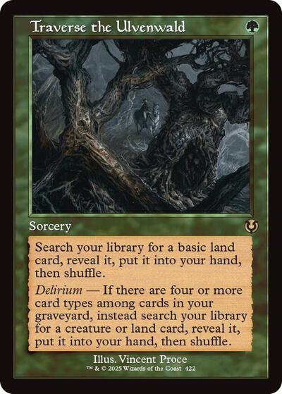 Traverse the Ulvenwald (Retro Frame) (Innistrad Remastered) Light Play Foil