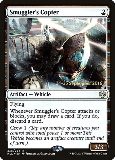 Smuggler's Copter (Promos: Prerelease Cards) Light Play Foil