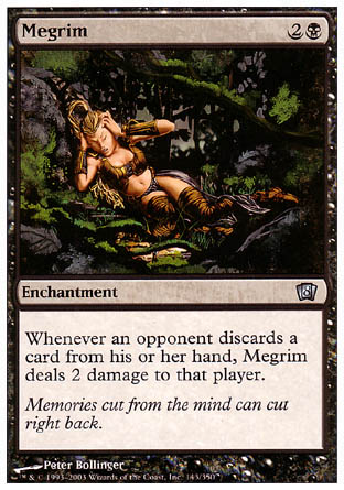 Megrim (8th Edition) Light Play Foil