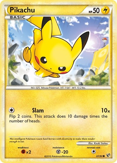 Pikachu (Undaunted) Light Play