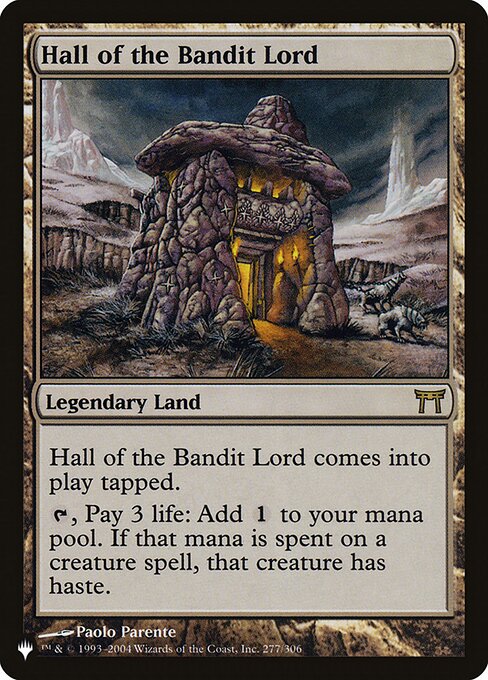 Hall of the Bandit Lord (The List) Light Play