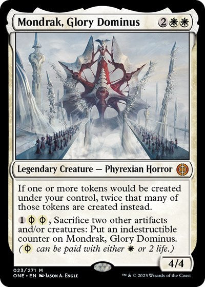 Mondrak, Glory Dominus (Phyrexia: All Will Be One) Light Play