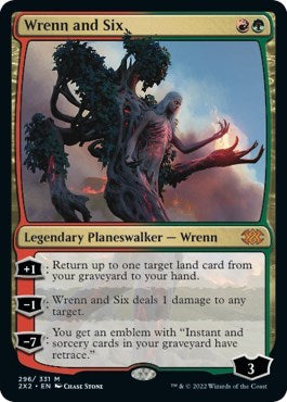 Wrenn and Six (Double Masters 2022) Light Play Foil