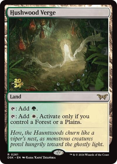 Hushwood Verge (Promos: Prerelease Cards) Light Play Foil