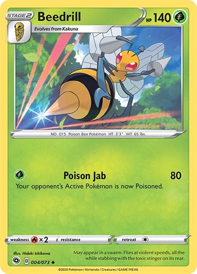 Beedrill (Champion's Path) Light Play