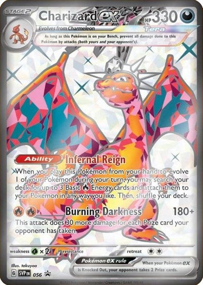 Charizard ex - 056 (SV: Scarlet & Violet Promo Cards) Light Play Holofoil