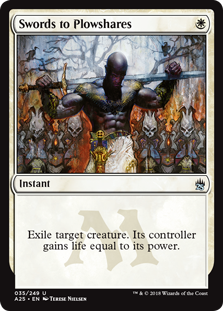 Swords to Plowshares (Masters 25) Light Play Foil