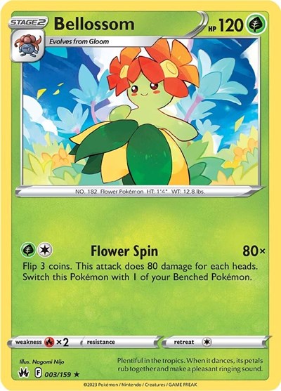 Bellossom (Crown Zenith) Light Play