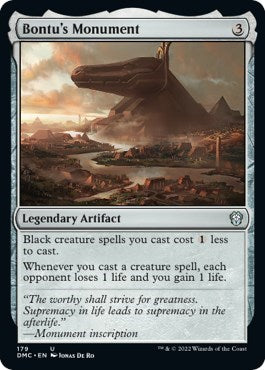 Bontu's Monument (Commander: Dominaria United) Light Play