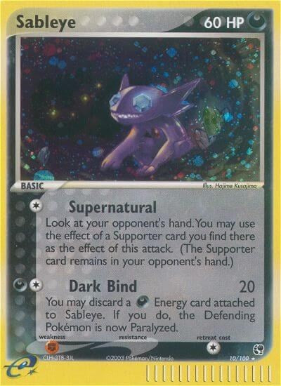 Sableye (Sandstorm) Medium Play Reverse Holofoil