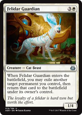 Felidar Guardian (Aether Revolt) Light Play