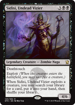 Sidisi, Undead Vizier (Dragons of Tarkir) Light Play