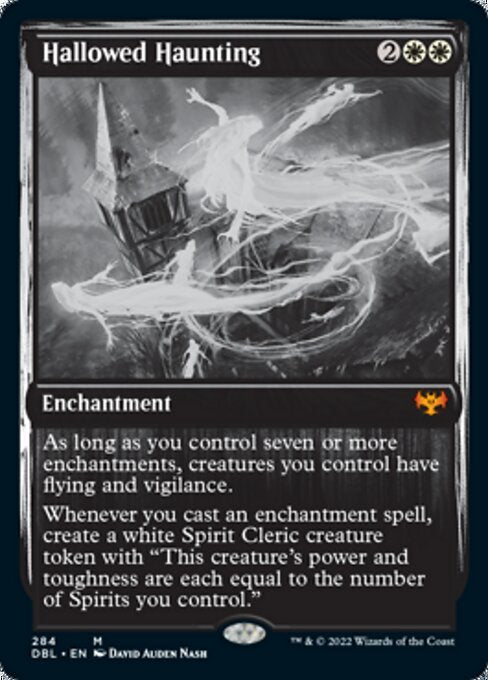 Hallowed Haunting (Innistrad: Double Feature) Light Play