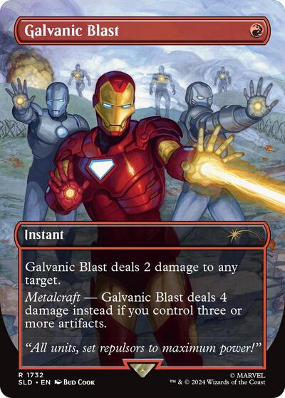 Galvanic Blast (Rainbow Foil) (Secret Lair) Near Mint Foil