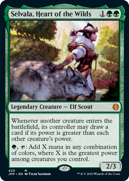 Selvala, Heart of the Wilds (Jumpstart) Light Play