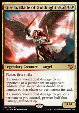 Gisela, Blade of Goldnight (Commander 2015) Light Play