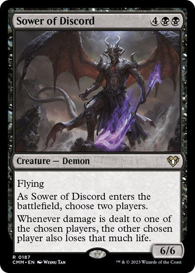 Sower of Discord (Commander Masters) Light Play