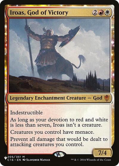 Iroas, God of Victory (The List) Light Play