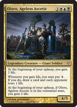 Oloro, Ageless Ascetic (Commander 2013 Edition) Light Play