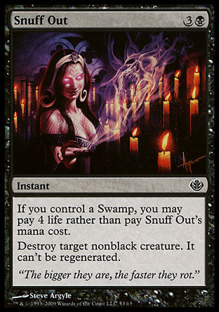 Snuff Out (Duel Decks: Garruk vs Liliana) Light Play