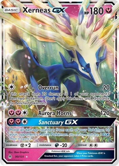 Xerneas GX (SM - Forbidden Light) Light Play Holofoil