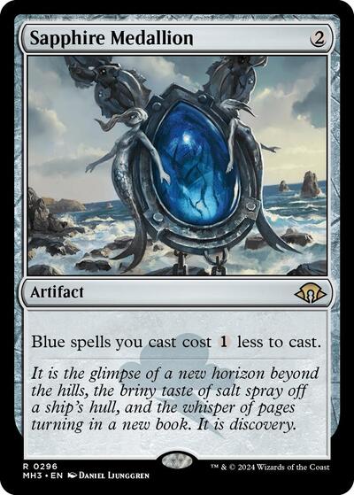 Sapphire Medallion (Modern Horizons 3) Light Play