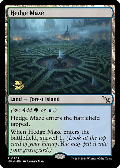 Hedge Maze (Promos: Prerelease Cards) Light Play Foil