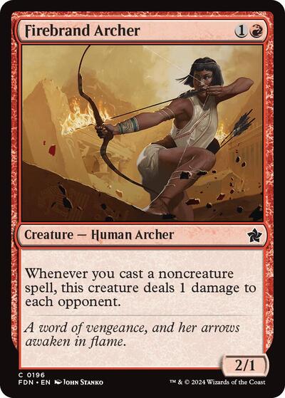 Firebrand Archer (Foundations) Light Play