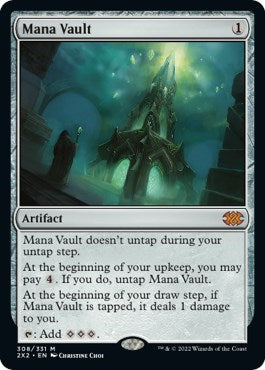 Mana Vault (Double Masters 2022) Light Play Foil