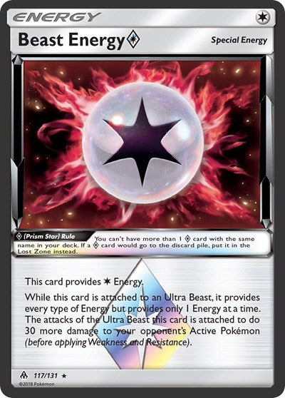 Beast Energy Prism Star (SM - Forbidden Light) Light Play Holofoil