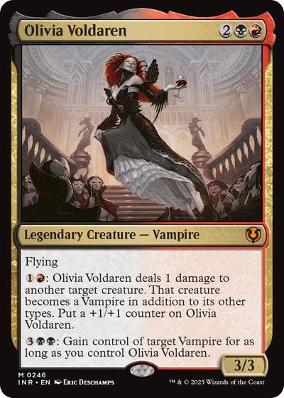 Olivia Voldaren (Innistrad Remastered) Light Play Foil