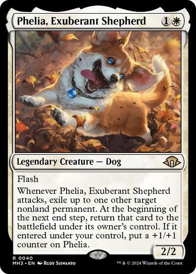 Phelia, Exuberant Shepherd (Modern Horizons 3) Light Play