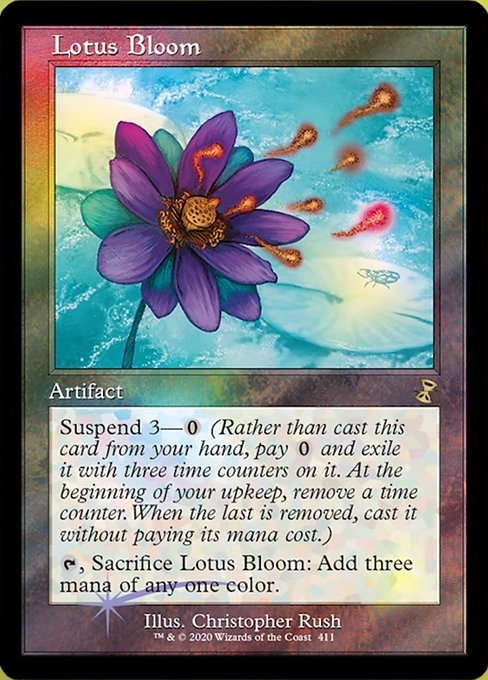 Lotus Bloom (BIBB Old Border) (Time Spiral Remastered) Light Play Foil