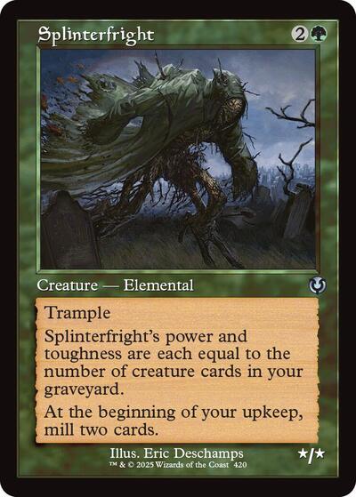 Splinterfright (Retro Frame) (Innistrad Remastered) Light Play Foil