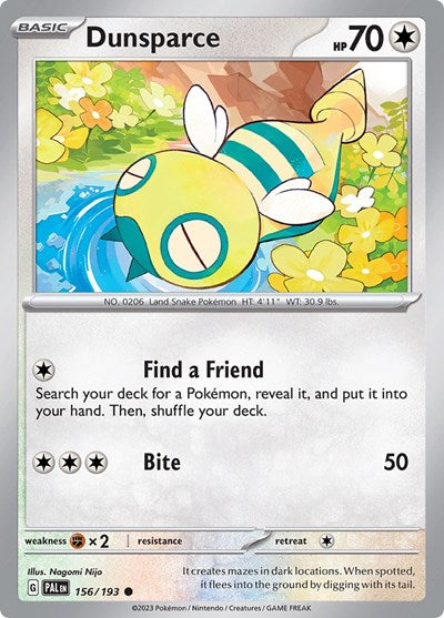 Dunsparce (SV02: Paldea Evolved) Light Play