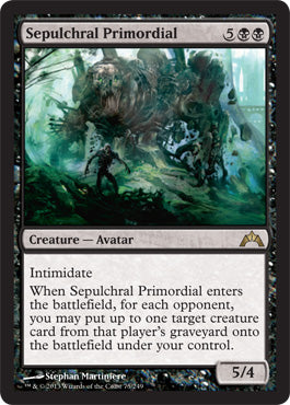 Sepulchral Primordial (Gatecrash) Light Play Foil