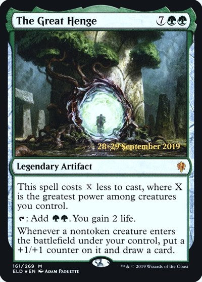 The Great Henge (Promos: Prerelease Cards) Light Play Foil