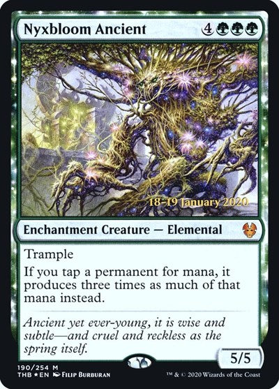 Nyxbloom Ancient (Promos: Prerelease Cards) Light Play Foil