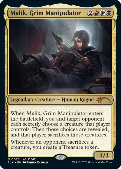 Malik, Grim Manipulator (SLX) Light Play