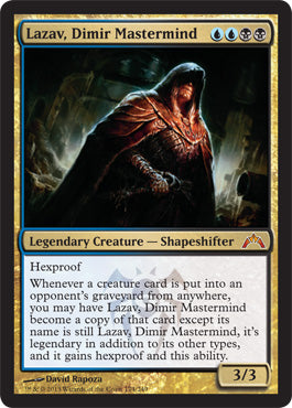 Lazav, Dimir Mastermind (Gatecrash) Light Play Foil