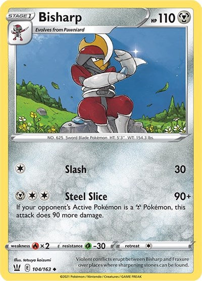 Bisharp (SWSH05: Battle Styles) Light Play Reverse Holofoil