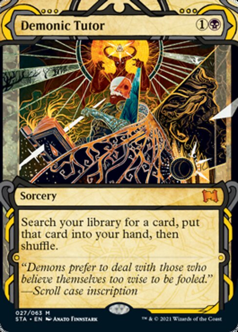 Demonic Tutor (Strixhaven Mystical Archive) Light Play